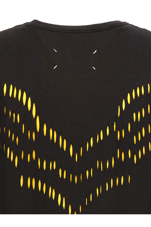 Double layer t-shirt Yellow