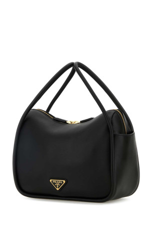 Black leather handbag Black PRADA (1BA451VOVO2CYS)