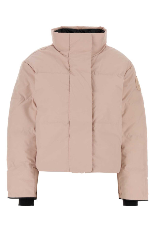 Pastel pink polyester blend down jacket CANADA GOOSE (2266WT)