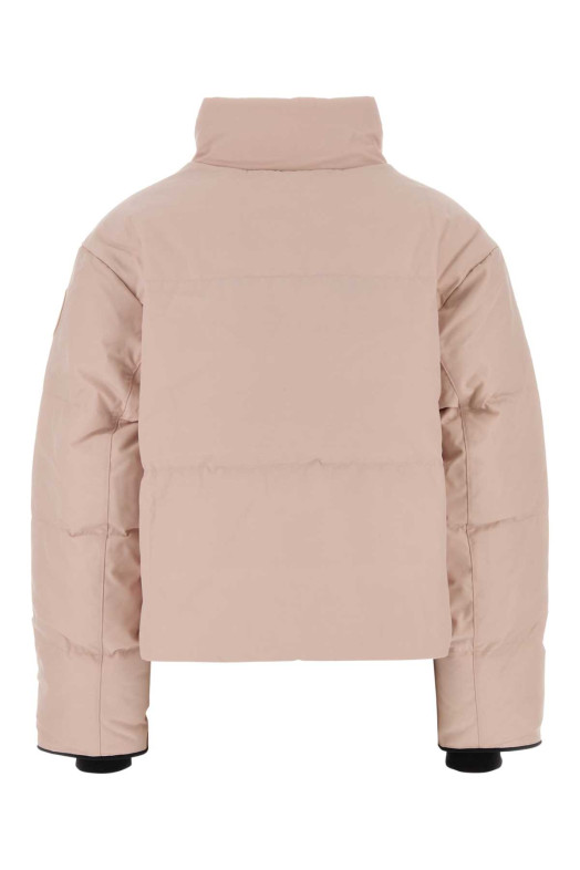 Pastel pink polyester blend down jacket CANADA GOOSE (2266WT)