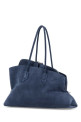 Air Force blue suede medium La Passeggiata shoulder bag THE ATTICO (260WAH00054LBT007AA)