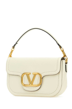 Ivory leather Alltime shoulder bag White VALENTINO GARAVANI (5W0B0N20IMZ)