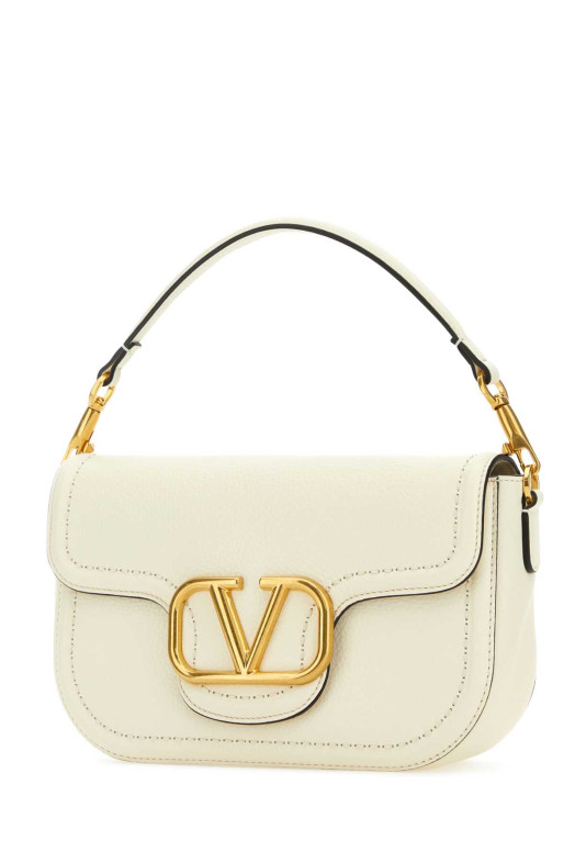 Ivory leather Alltime shoulder bag White VALENTINO GARAVANI (5W0B0N20IMZ)