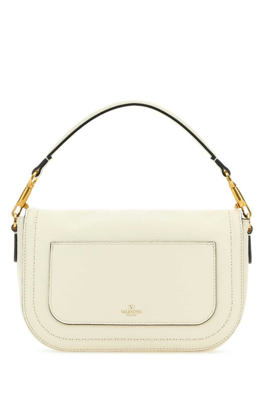 Ivory leather Alltime shoulder bag White VALENTINO GARAVANI (5W0B0N20IMZ)