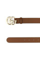 Кожаный ремень GUCCI цвета карамель (6258390AAA5)