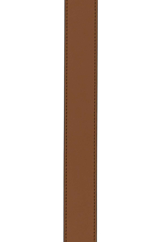 Кожаный ремень GUCCI цвета карамель (6258390AAA5)