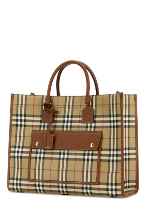 Printed canvas medium Freya shopping bag BURBERRY (8109792)