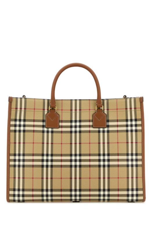Printed canvas medium Freya shopping bag BURBERRY (8109792)