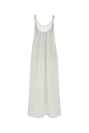 White lyocell blend Flora dress ANINE BING (A0212165)