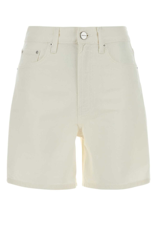 White denim shorts ANINE BING (A0510677)