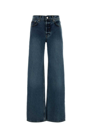 Джинсы с широкими брючинами ANINE BING (A061134418)