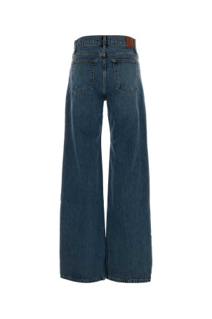 Джинсы с широкими брючинами ANINE BING (A061134418)