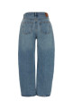 Джинсы с широкими брючинами и деним ANINE BING (A0611764)