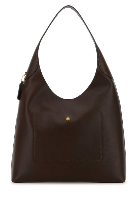 Chocolate leather Brooklyn 39 shoulder bag COACH NEW YORK (CU044)