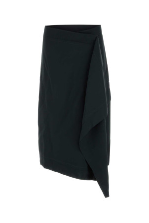 Black wool skirt AMI (FSK430WV0067)