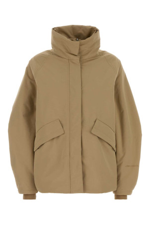 Beige polyester padded jacket HERNO LAMINAR (GI00134DL12838)