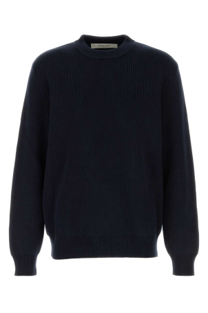 Темно-синій светр із еластичної бавовняної суміші GOLDEN GOOSE DELUXE BRAND (GMP00841P000662)
