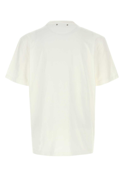 Белая хлопковая футболка GOLDEN GOOSE DELUXE BRAND (GMP01220P002380)