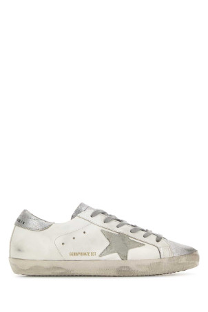 Two-tone leather Superstar sneakers GOLDEN GOOSE DELUXE BRAND (GWF00101F003523)