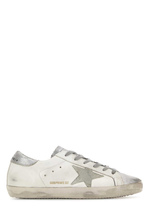 Two-tone leather Superstar sneakers GOLDEN GOOSE DELUXE BRAND (GWF00101F003523)