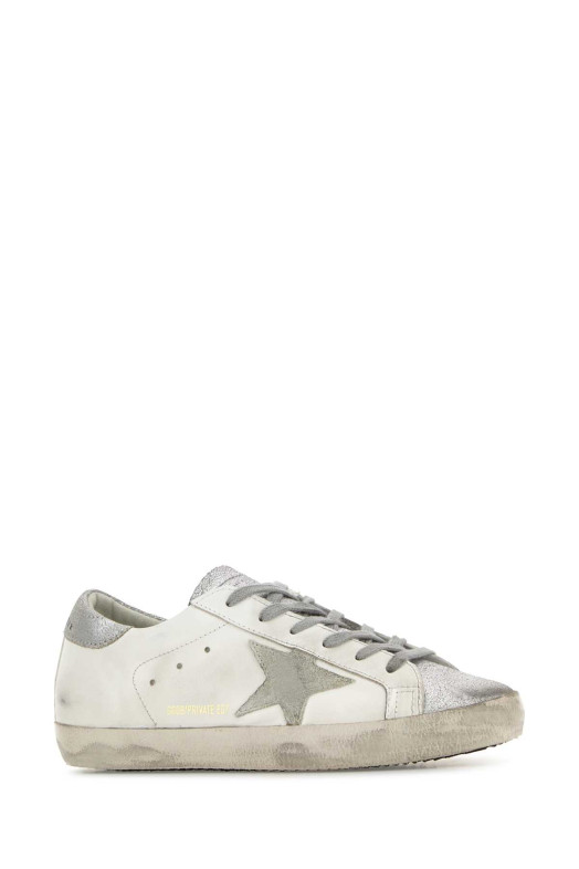 Two-tone leather Superstar sneakers GOLDEN GOOSE DELUXE BRAND (GWF00101F003523)