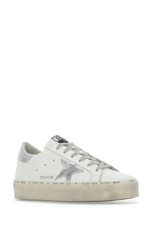 White leather Hi Star sneakers GOLDEN GOOSE DELUXE BRAND (GWF00118F000329)