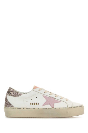 White leather Hi Star sneakers GOLDEN GOOSE DELUXE BRAND (GWF00119F005335)