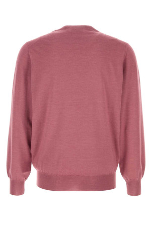 Dark pink cashmere blend sweater BRUNELLO CUCINELLI (M2300100)