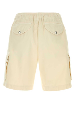 Cream cotton bermuda shorts BRUNELLO CUCINELLI (M252DU0025)