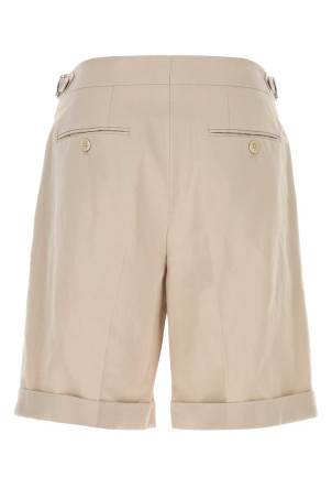 Sand cotton blend bermuda shorts BRUNELLO CUCINELLI (MH253U0040)