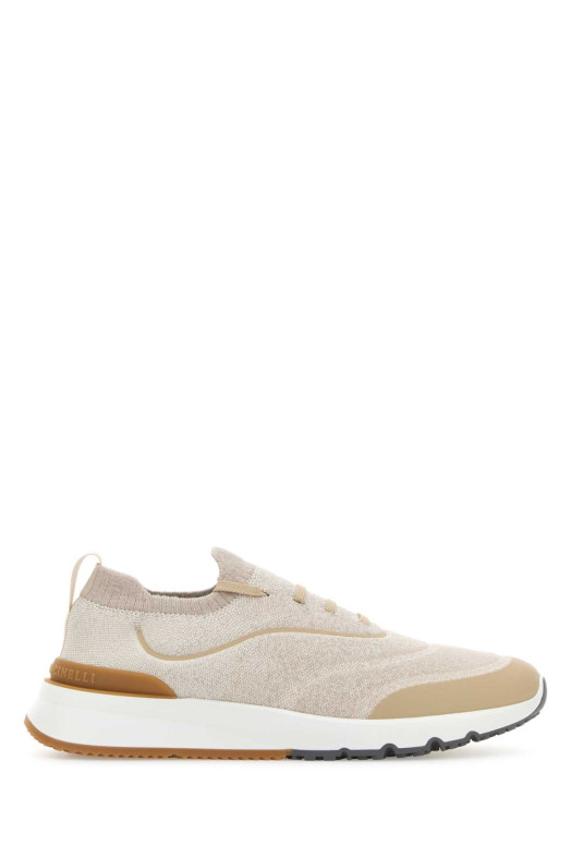 Sand canvas sneakers BRUNELLO CUCINELLI (MZUEHRO342)