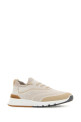 Sand canvas sneakers BRUNELLO CUCINELLI (MZUEHRO342)