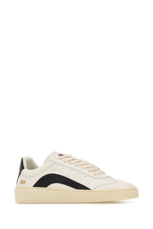 Two-tone leather Rider sneakers DSQUARED (SNM044118908696)