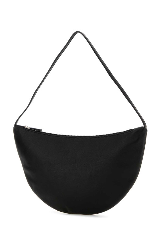 Black leather small Izzy shoulder bag THE ROW (W1939L645)
