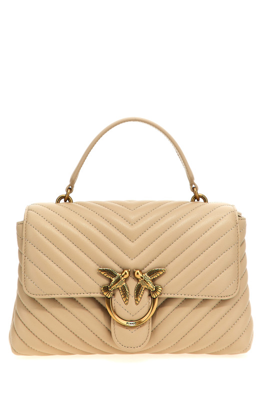 Сумка «Classic Love Bag Puff» бежевого цвета 100043A0GKC50Q