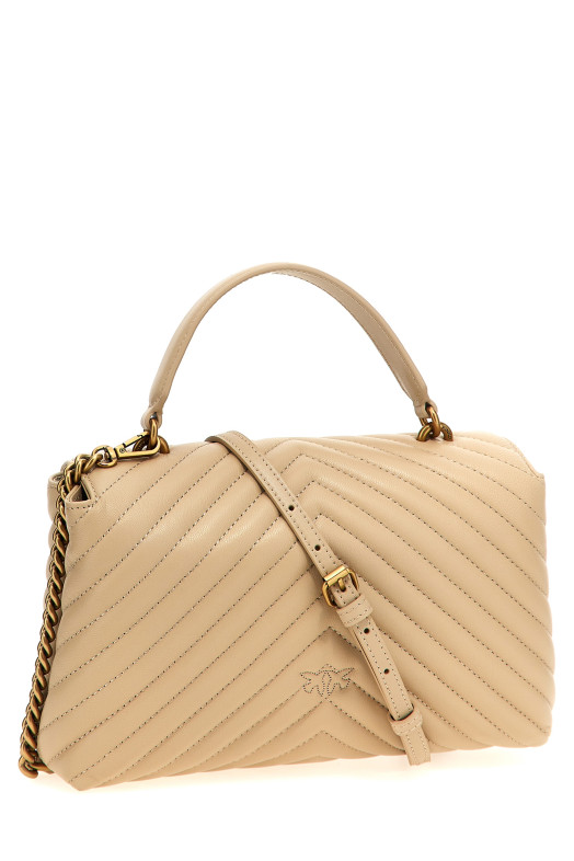 Сумка «Classic Love Bag Puff» бежевого цвета 100043A0GKC50Q