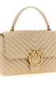 'Classic Love Bag Puff' Handbag Beige