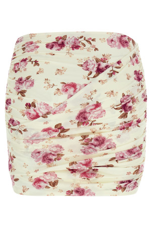Спідниця з квітковим принтом «RE26» Різнокольорова 615426CREAM