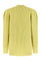 Thick knit cardigan Yellow