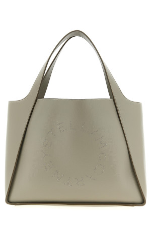 'The logo bag' shopping bag Beige