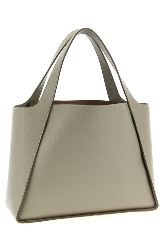 'The logo bag' shopping bag Beige