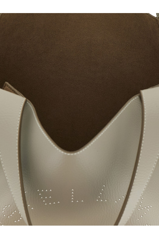 'The logo bag' shopping bag Beige