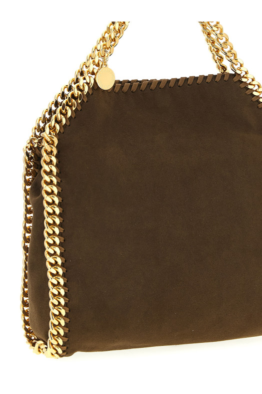 'Falabella mini' crossbody bag Brown