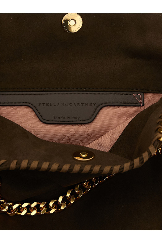 'Falabella mini' crossbody bag Brown