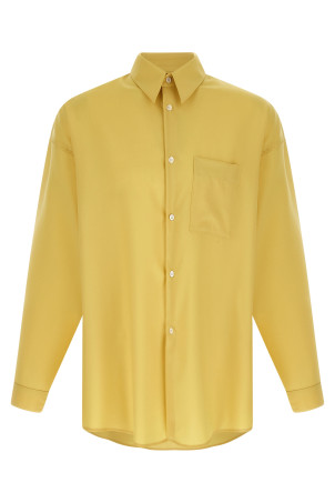 'Tropical wool' shirt Yellow