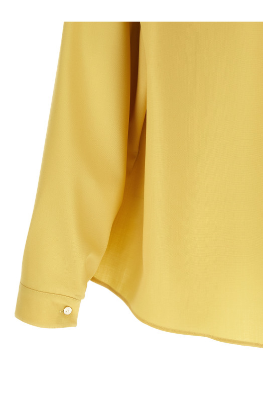 'Tropical wool' shirt Yellow