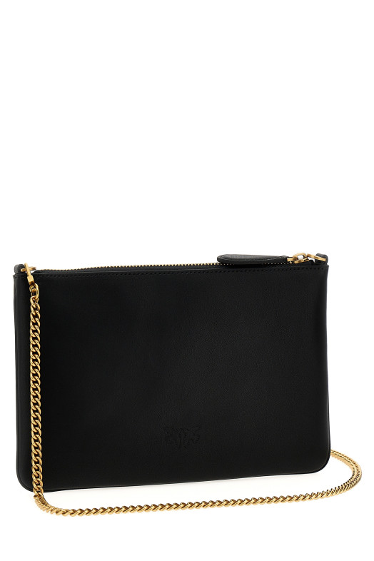 'Flat Classic' crossbody bag Black