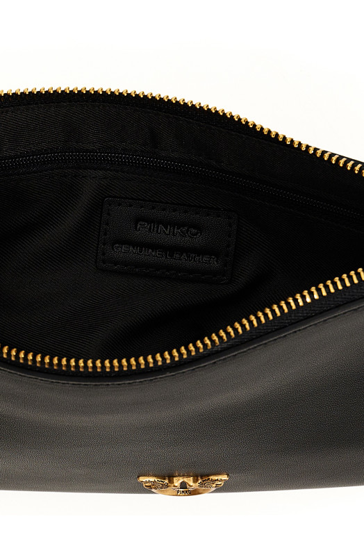 'Flat Classic' crossbody bag Black