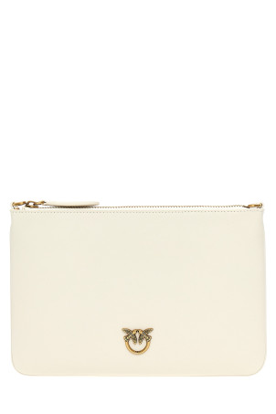 'Flat Classic' crossbody bag Beige