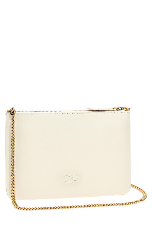 'Flat Classic' crossbody bag Beige